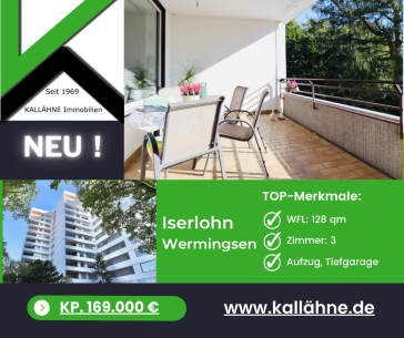 Wohnung Iserlohn Kallähne